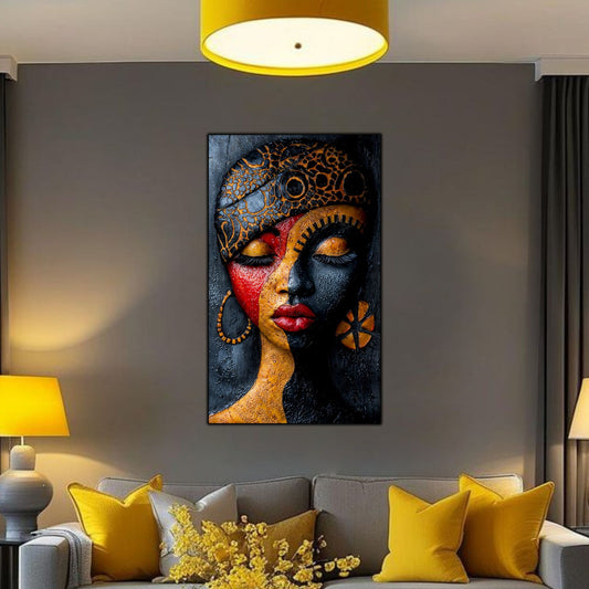 Tablou pt Decorul Livingului Modern – Sticla Securizata – Colectia Ancestral - No15