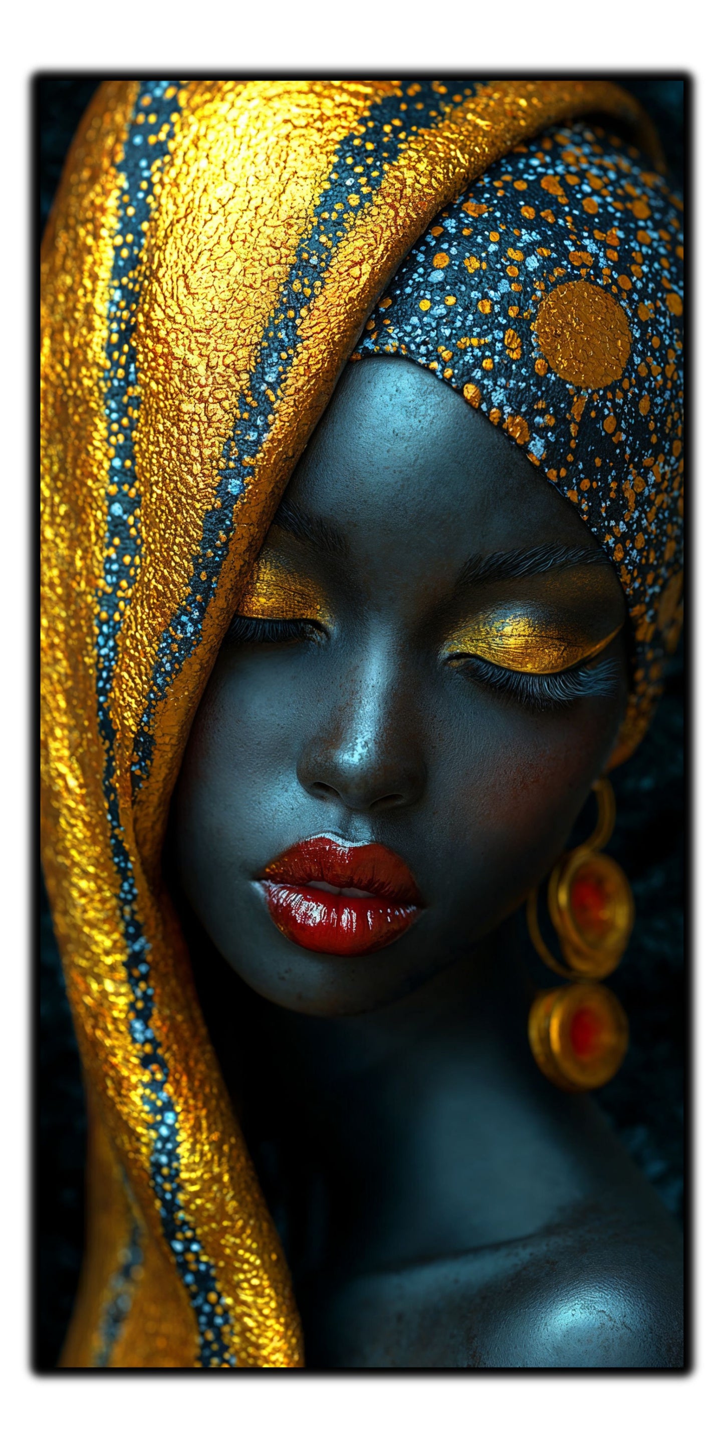 Tablou unicat din sticlă securizată - Beyond Tribe NO20