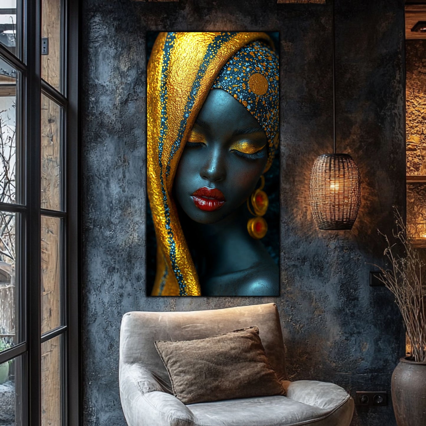 Tablou unicat din sticlă securizată - Beyond Tribe NO20