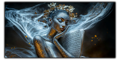 Beyond Meditation - Tablouri moderne pe sticla securizata pentru living contemporan NO43