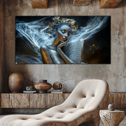 Beyond Meditation - Tablouri moderne pe sticla securizata pentru living contemporan NO43