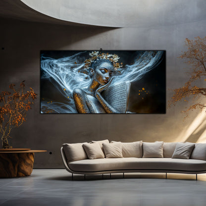 Beyond Meditation - Tablouri moderne pe sticla securizata pentru living contemporan NO43