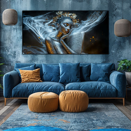 Beyond Meditation - Tablouri moderne pe sticla securizata pentru living contemporan NO43