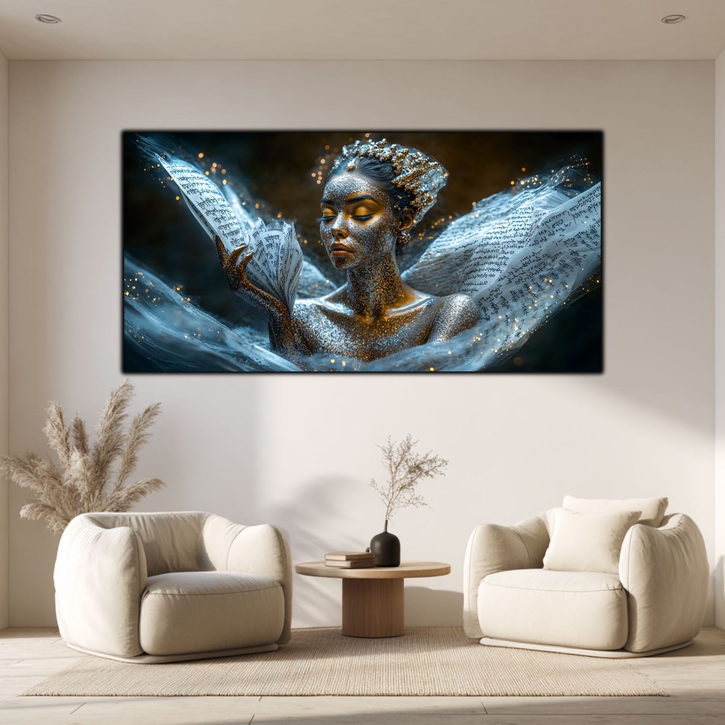 Beyond Meditation - Tablouri moderne pe sticla securizata pentru living contemporan NO36