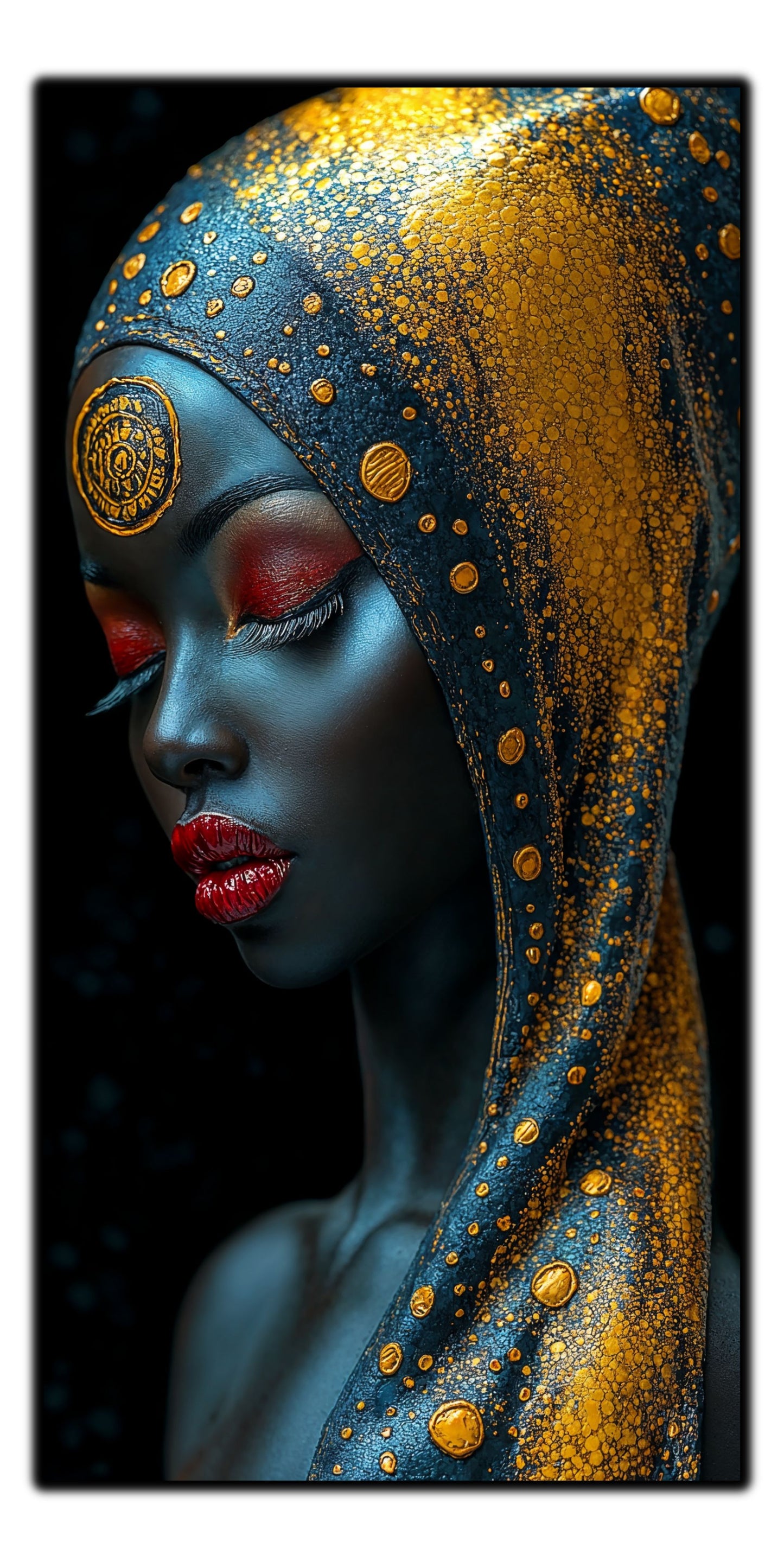 Tablou unicat din sticlă securizată - Beyond Tribe NO18