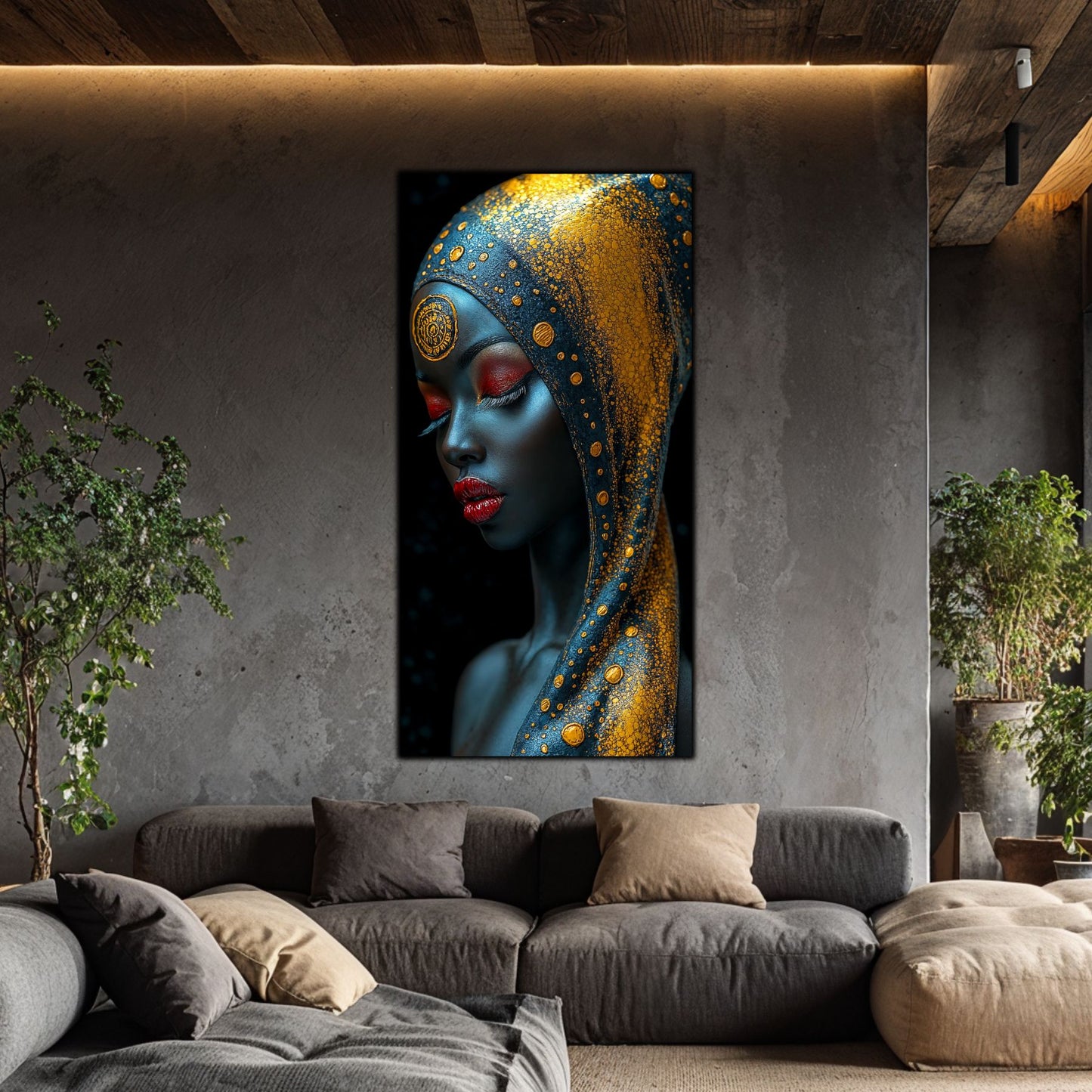 Tablou unicat din sticlă securizată - Beyond Tribe NO18