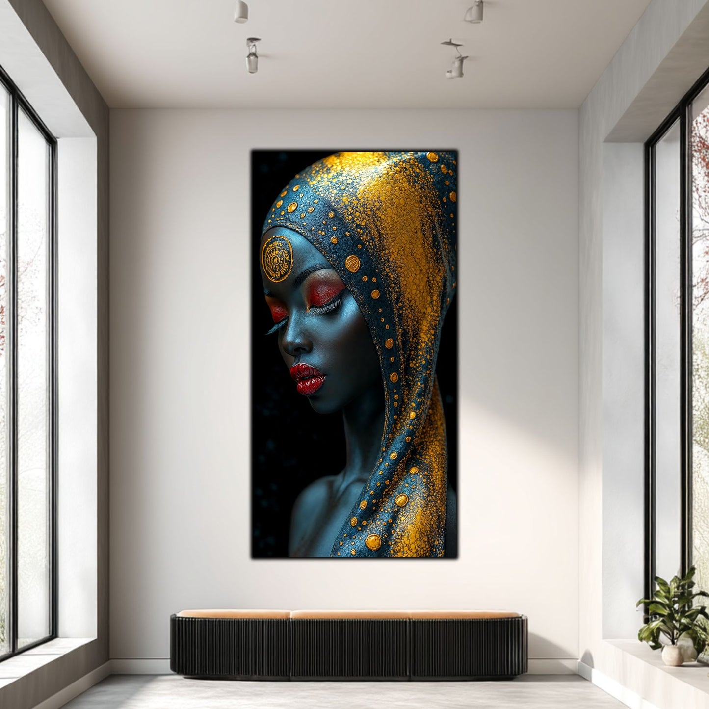 Tablou unicat din sticlă securizată - Beyond Tribe NO18