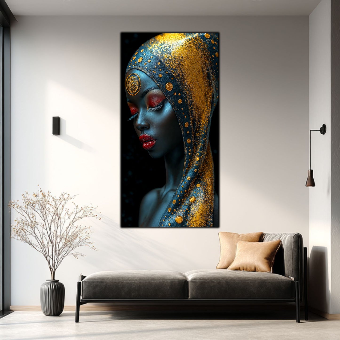 Tablou unicat din sticlă securizată - Beyond Tribe NO18