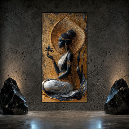 Tablou pentru living – Crowned Stillness | Liquid Light