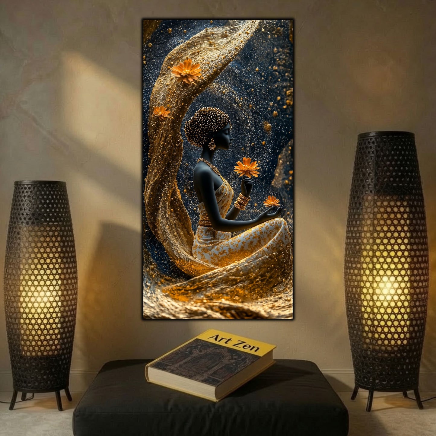 Tablou pentru living – Luminous Tide | Liquid Light