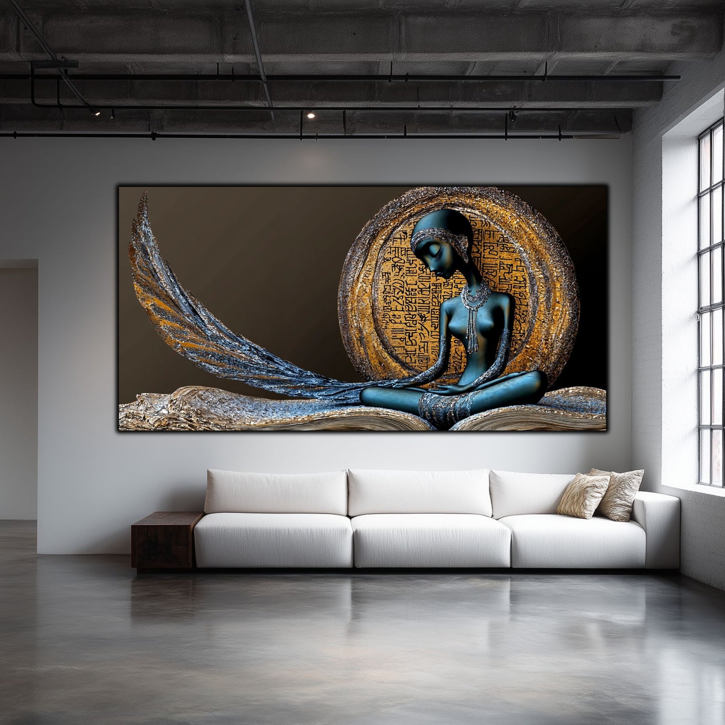 Neo-Icon, Tablou Decorativ din Sticla – Ideal pentru Dormitor si Living NO 06