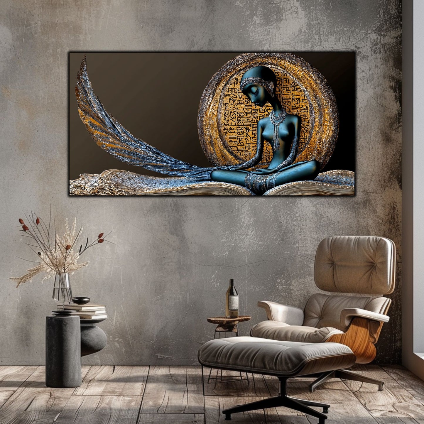 Neo-Icon, Tablou Decorativ din Sticla – Ideal pentru Dormitor si Living NO 06