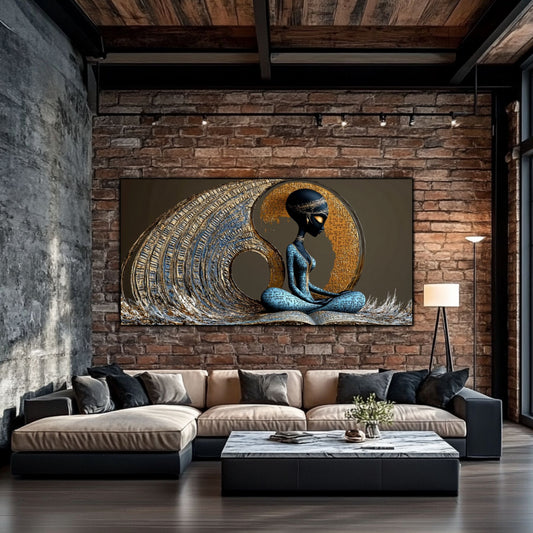 Neo-Icon, Tablou Decorativ din Sticla – Ideal pentru Dormitor si Living NO 07
