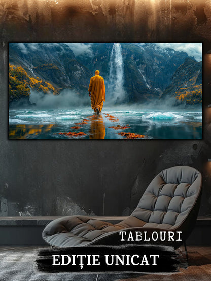 Tablou unicat din sticlă securizată Vanishing Step - No02