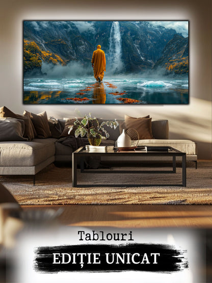 Tablou unicat din sticlă securizată Vanishing Step - No02