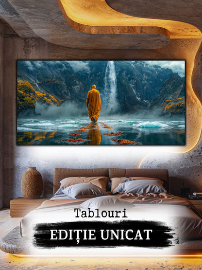 Tablou unicat din sticlă securizată Vanishing Step - No02