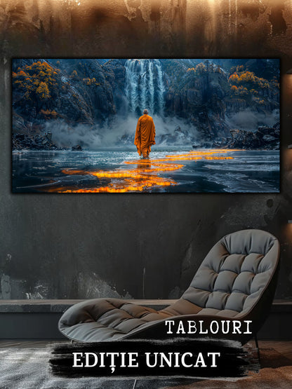 Tablou unicat din sticlă securizată Vanishing Step - No01