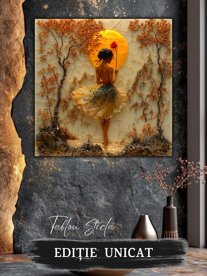 Tablou Sticla Securizata - Fragment of The Soul - 22