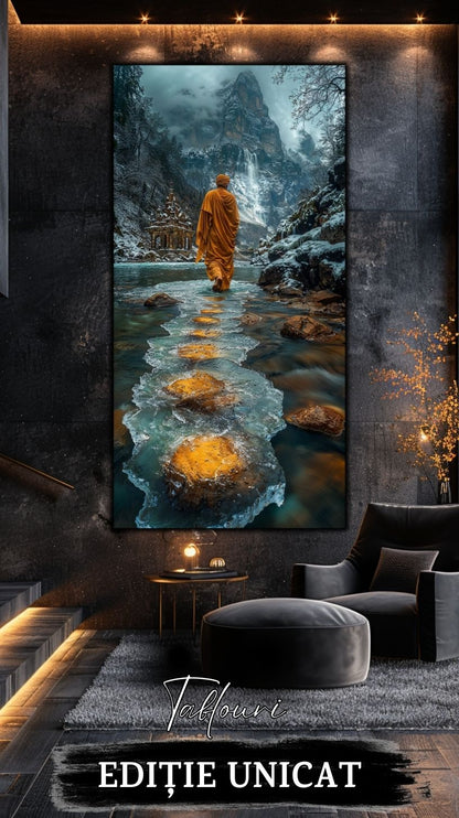 Tablou unicat din sticlă securizată Vanishing Step - No14