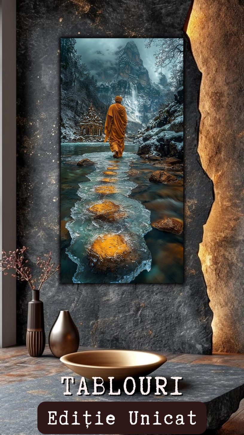 Tablou unicat din sticlă securizată Vanishing Step - No14