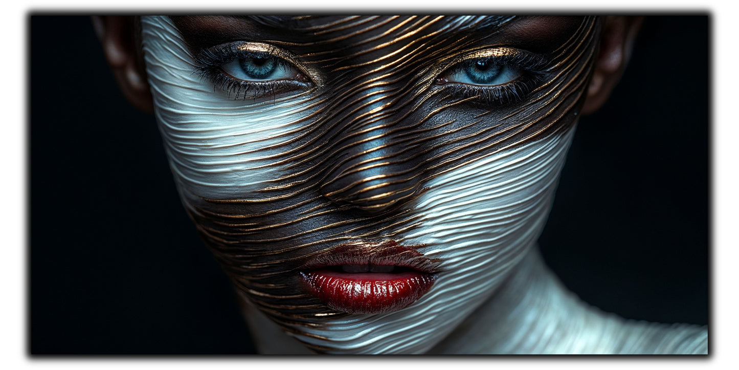Innerverse - Tablou Sticla  - Unicat - no12