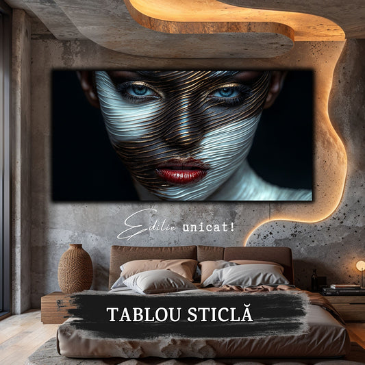 Innerverse - Tablou Sticla  - Unicat - no12