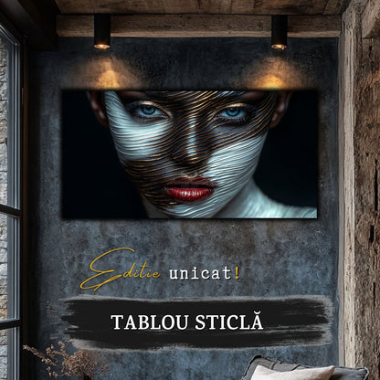 Innerverse - Tablou Sticla  - Unicat - no12