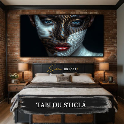Innerverse - Tablou Sticla  - Unicat - no12