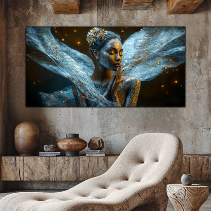 Beyond Meditation - Tablouri moderne pe sticla securizata pentru living contemporan NO28