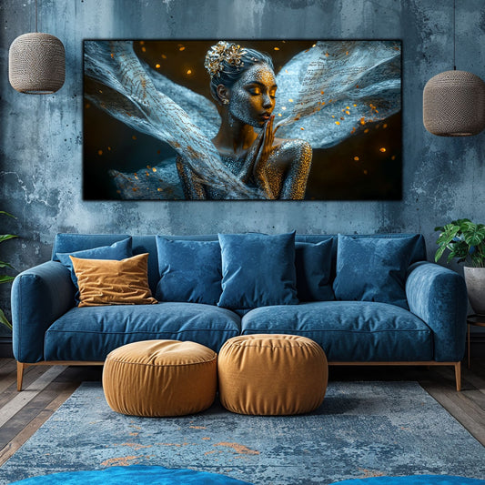 Beyond Meditation - Tablouri moderne pe sticla securizata pentru living contemporan NO28