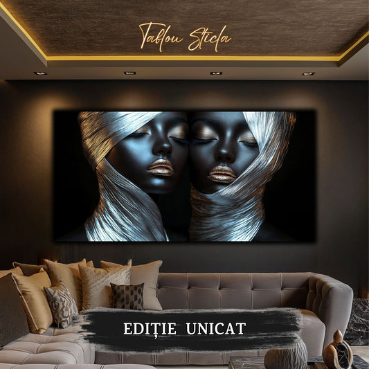 Innerverse - Tablou Sticla  - Unicat - no19