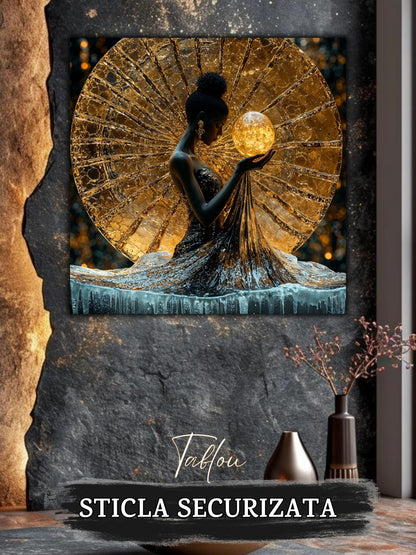 Tablou Sticla Securizata - Soul's Mandala  No23