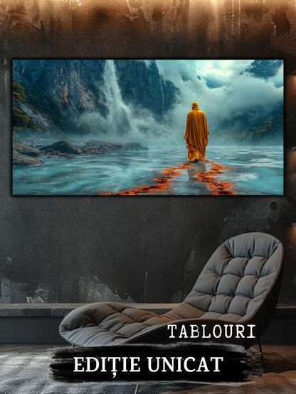 Tablou unicat din sticlă securizată Vanishing Step - No07