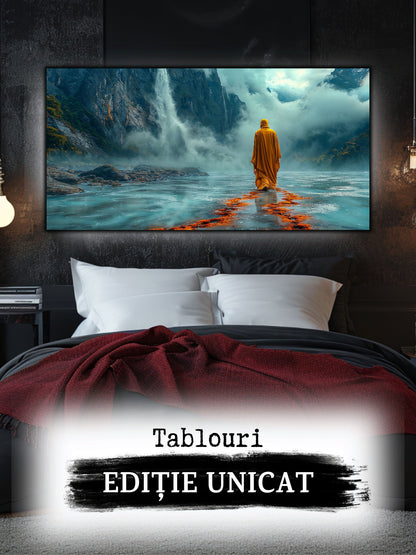 Tablou unicat din sticlă securizată Vanishing Step - No07