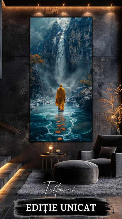 Tablou unicat din sticlă securizată Vanishing Step - No13