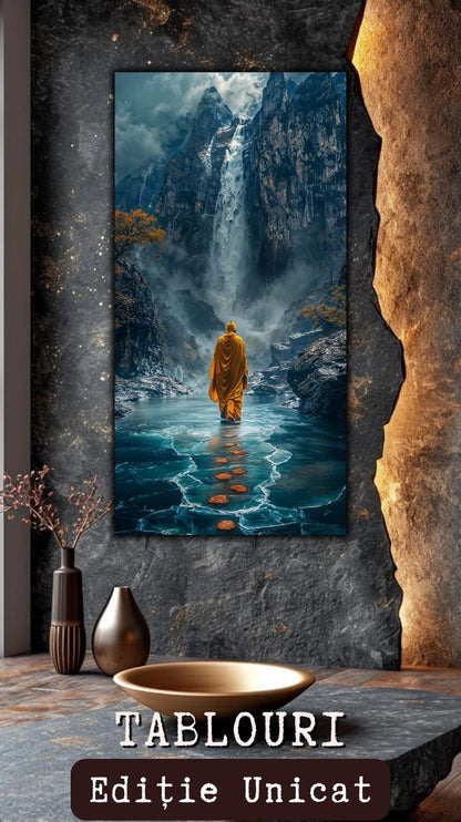 Tablou unicat din sticlă securizată Vanishing Step - No13