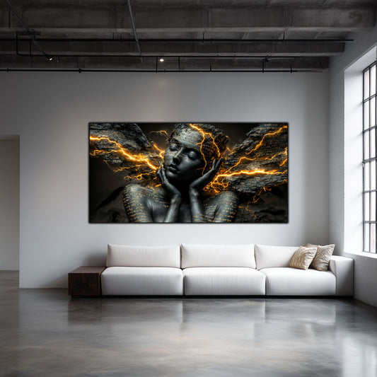 Tablou Decorativ Premium – Ideal pentru Dormitor si Living - Print UV pe Sticla Securizata