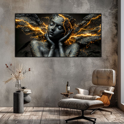 Tablou Decorativ Premium – Ideal pentru Dormitor si Living - Print UV pe Sticla Securizata