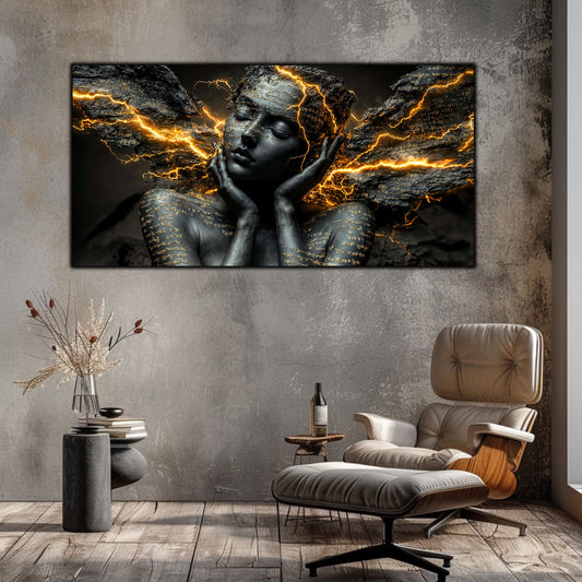 Tablou Decorativ Premium – Ideal pentru Dormitor si Living - Print UV pe Sticla Securizata