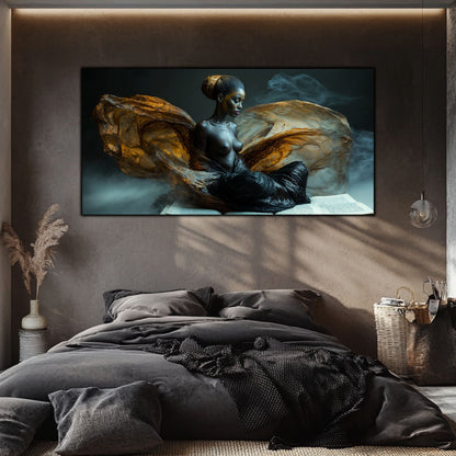 Tablou unicat din sticlă securizată Beyond Breath - No04