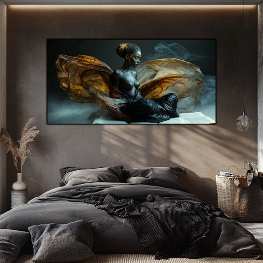 Tablou unicat din sticlă securizată Beyond Breath - No04