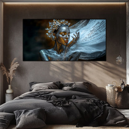 Beyond Meditation - Tablouri moderne pe sticla securizata pentru living contemporan NO30