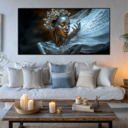 Beyond Meditation - Tablouri moderne pe sticla securizata pentru living contemporan NO30