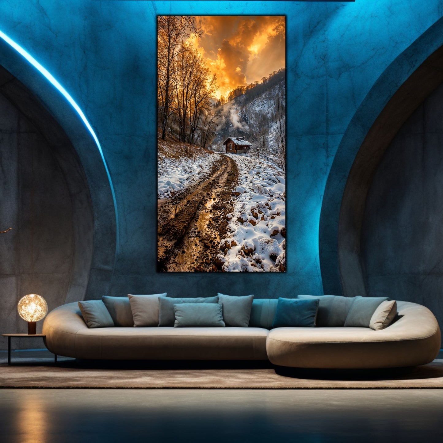 Tablou Sticla Securizata - Colectia ZenScapes - no22