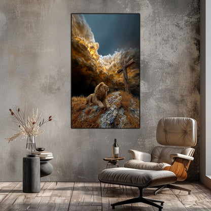 Tablou Decorativ Modern - Print UV pe Sticla - „Sacred Modernities” - No06