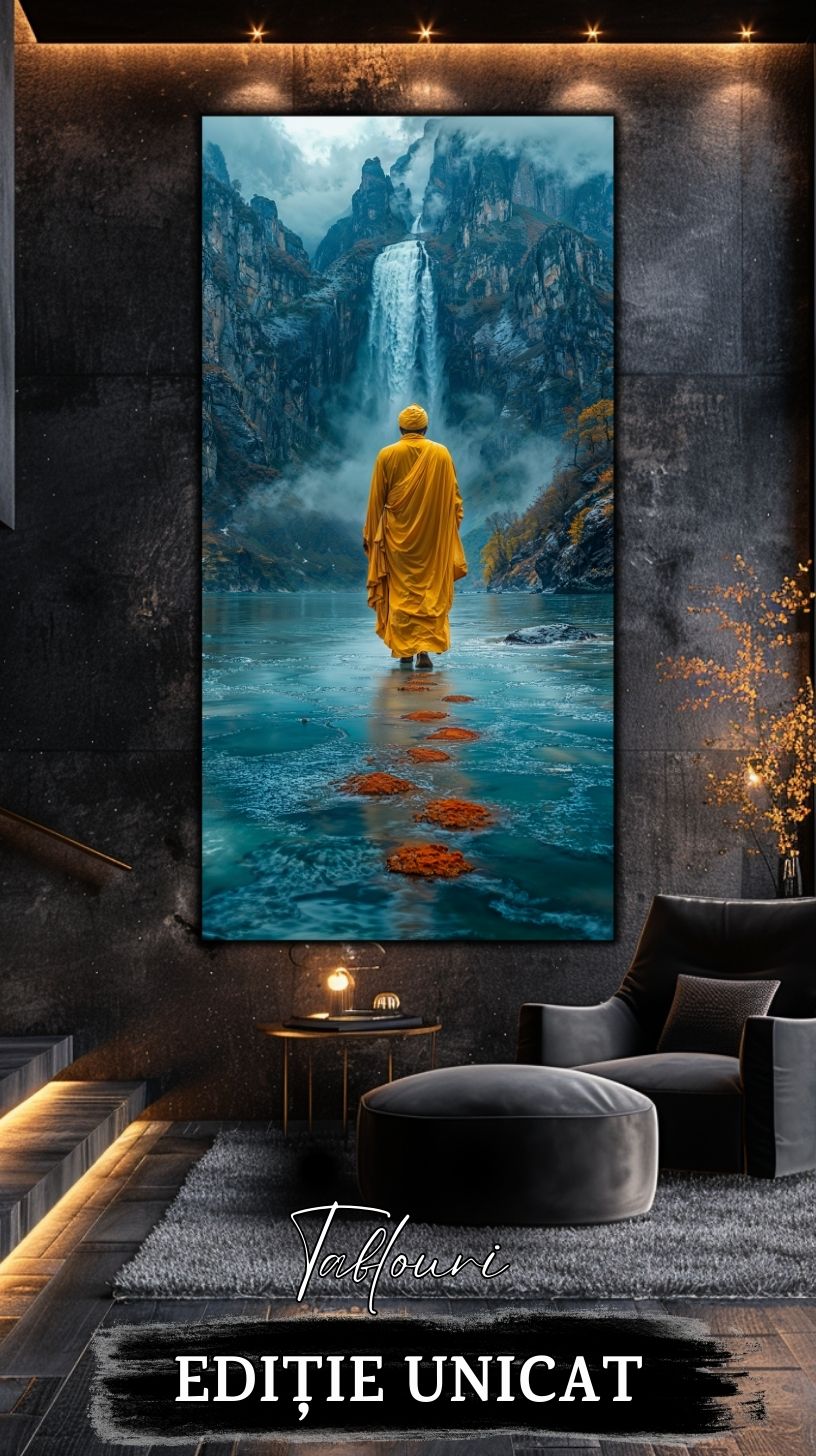 Tablou unicat din sticlă securizată Vanishing Step - No15