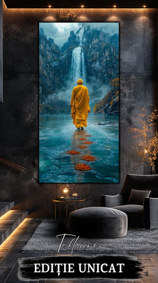 Tablou unicat din sticlă securizată Vanishing Step - No15