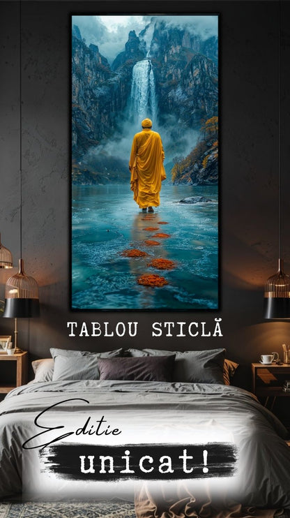 Tablou unicat din sticlă securizată Vanishing Step - No15