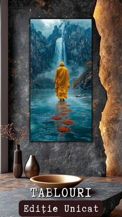 Tablou unicat din sticlă securizată Vanishing Step - No15