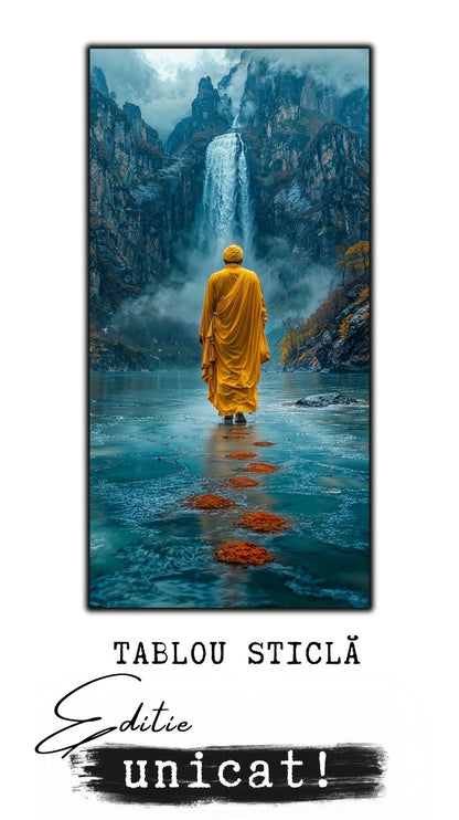Tablou unicat din sticlă securizată Vanishing Step - No15